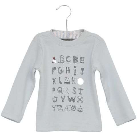 T-Shirt Alphabet LS $12