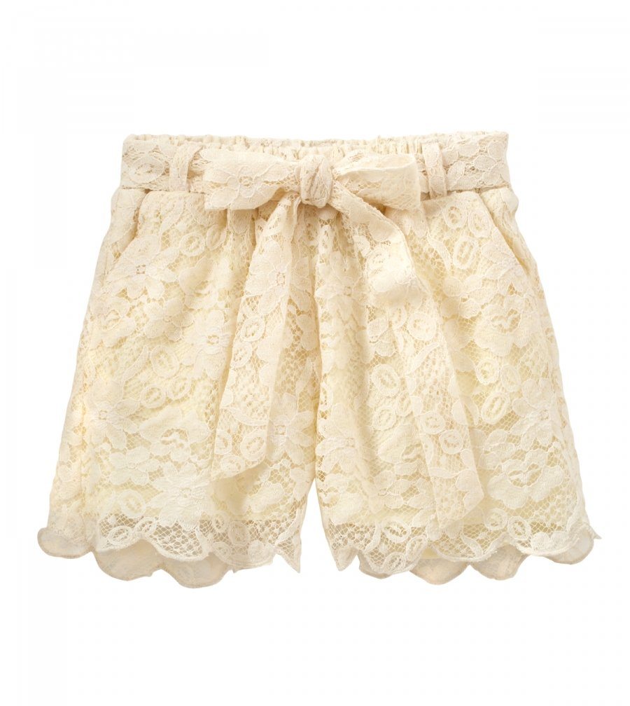 Scalloped Lace Short, $19.99