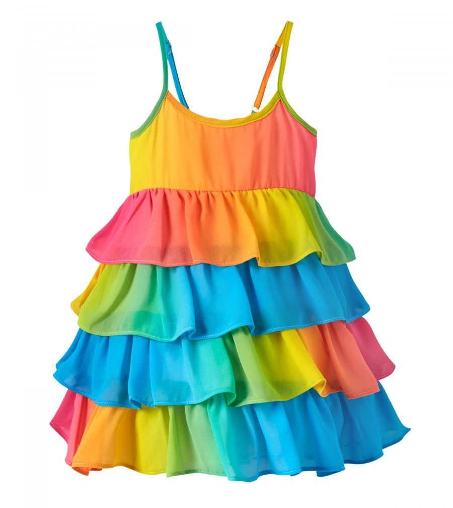 Tiered Rainbow Dress, $24.99