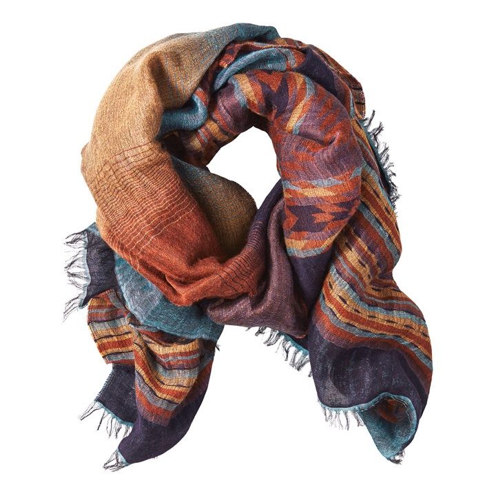 Woven Fringed Scarf  $29.99  Compare at $40 and up 