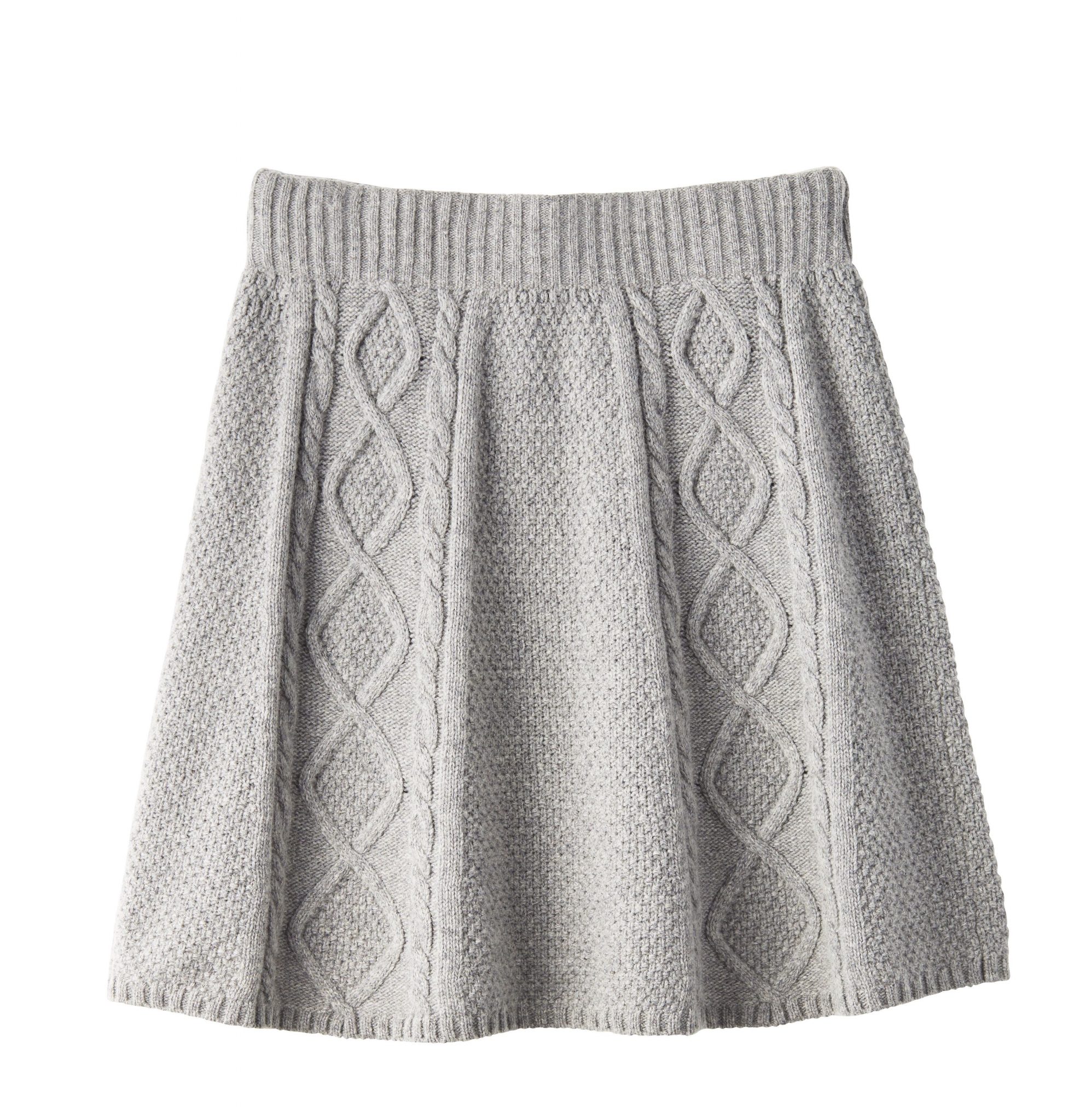 Wool Cable Knit Skirt  $29.99  Compare at $45 