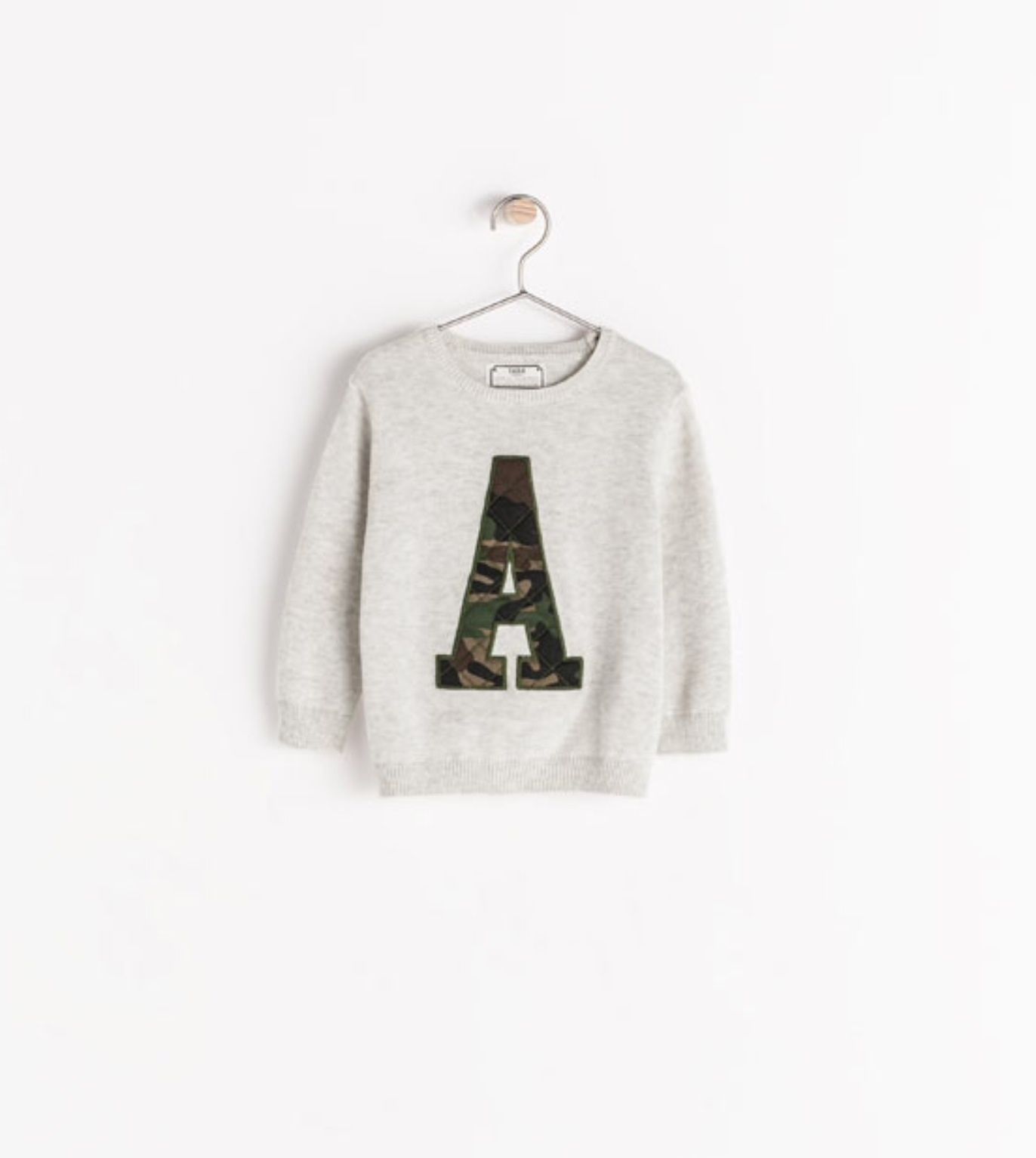 Zara Letter Sweater