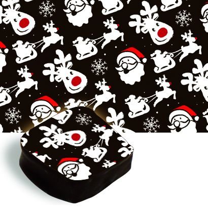 chocolate tales-Santa-and-Reindeer-Transfer-Sheet-sparkleshinylove