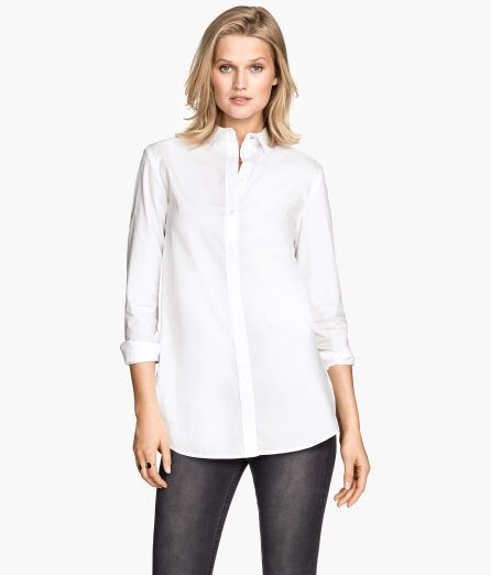 H&M Long Shirt - White