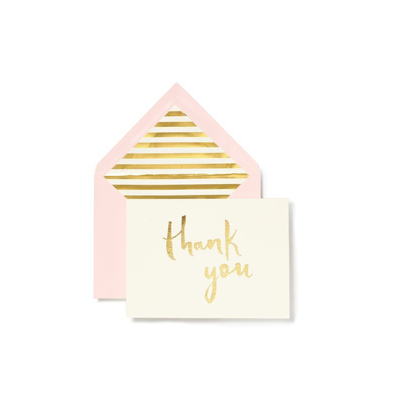 Thank You Card By Kate Spade New York