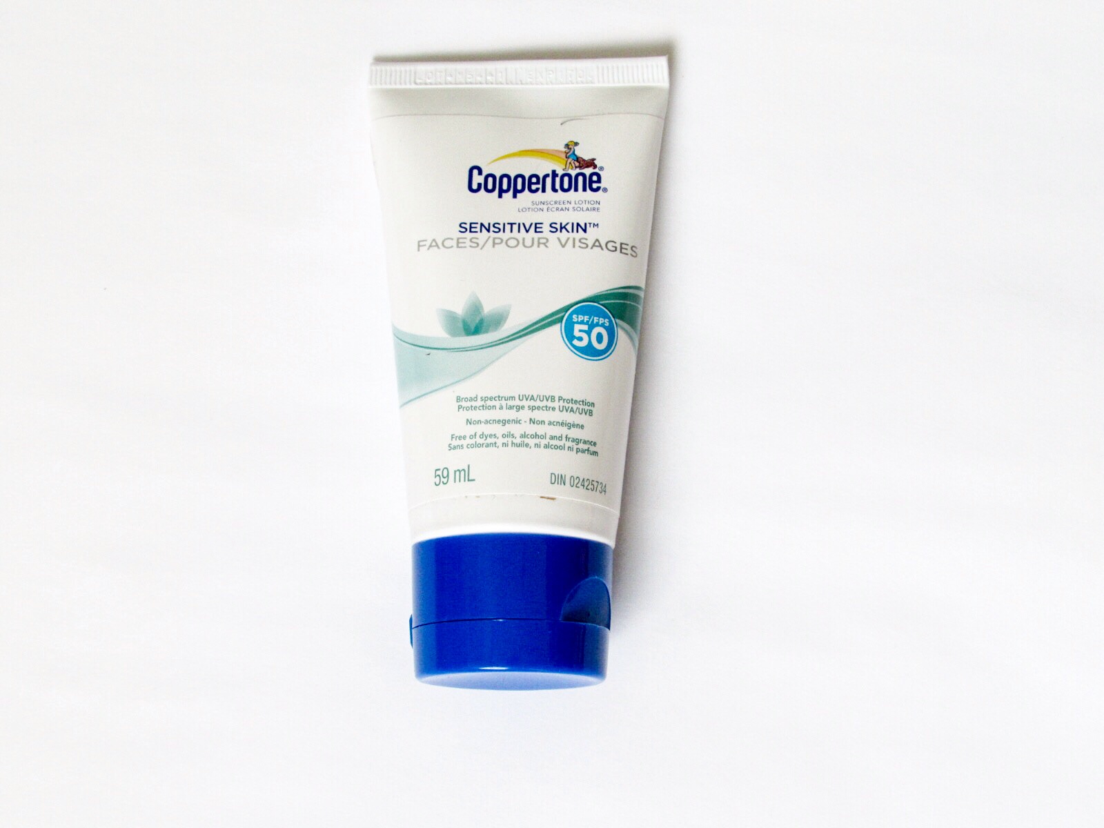 Review of Coppertone Sunscreen Lotion Sensitive Skin SPF 50 for Chick Advisor