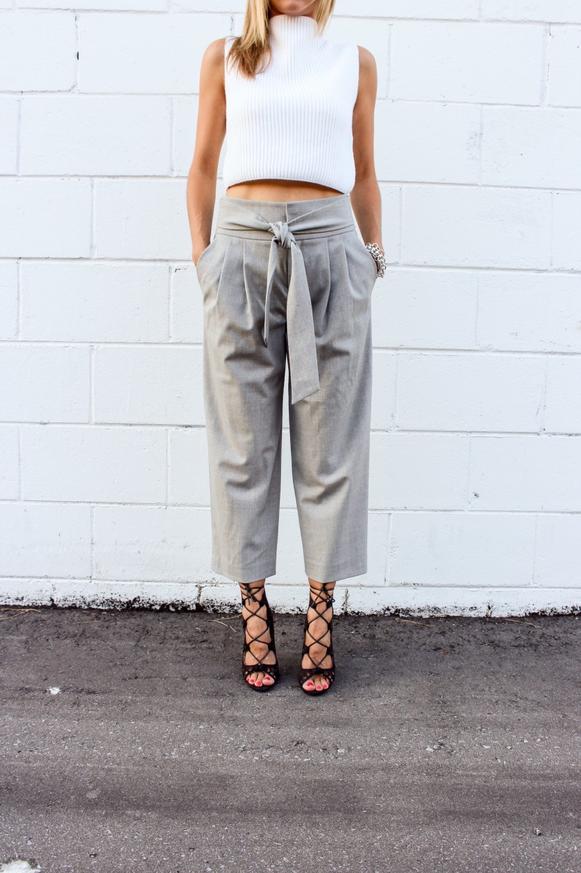 Dressing Like a Grownup with a Cropped Trouser