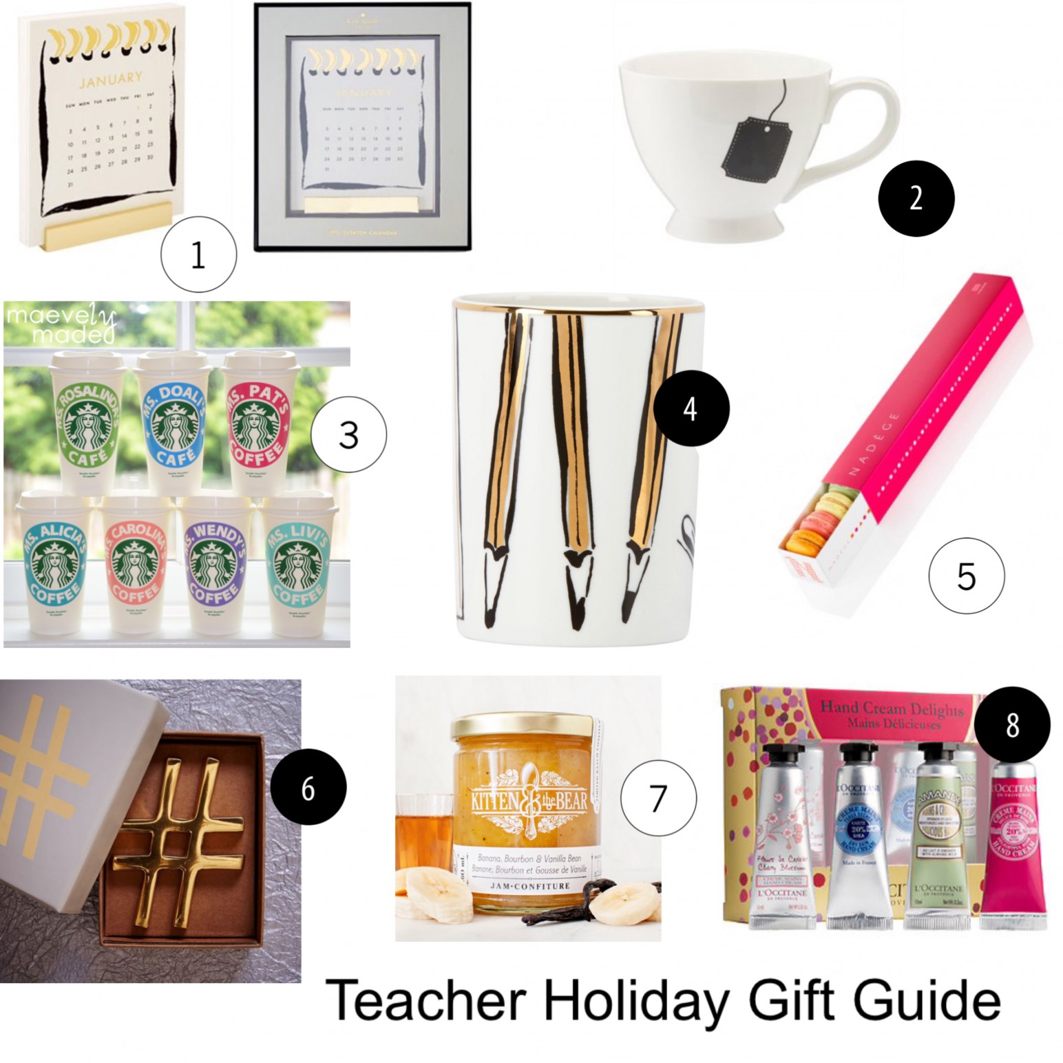 Teacher Holiday Gift Guide for under $30