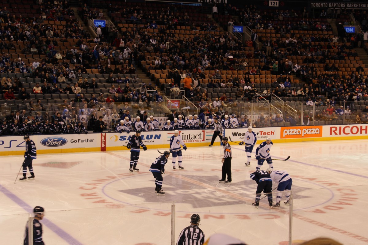 Our First Toronto Marlies Game + Win 4 Tickets to the Toronto Marlies Boxing Classic Game at the ACC