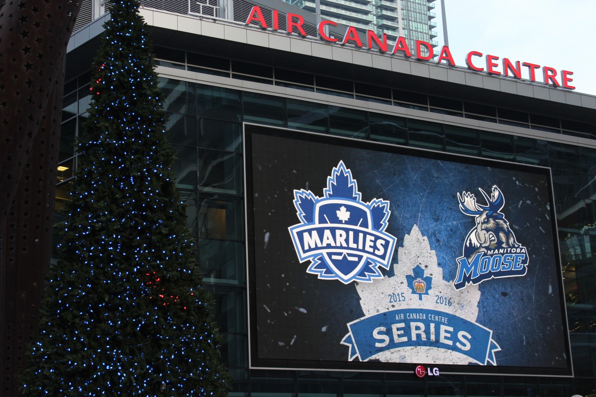 Our First Toronto Marlies Game + Win 4 Tickets to the Toronto Marlies Boxing Classic Game at the ACC