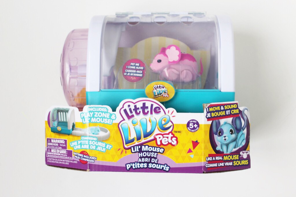 Review of the Little Live Pets Lil' Mouse House and Play Trail + Enter to Win a Lil' Mouse House
