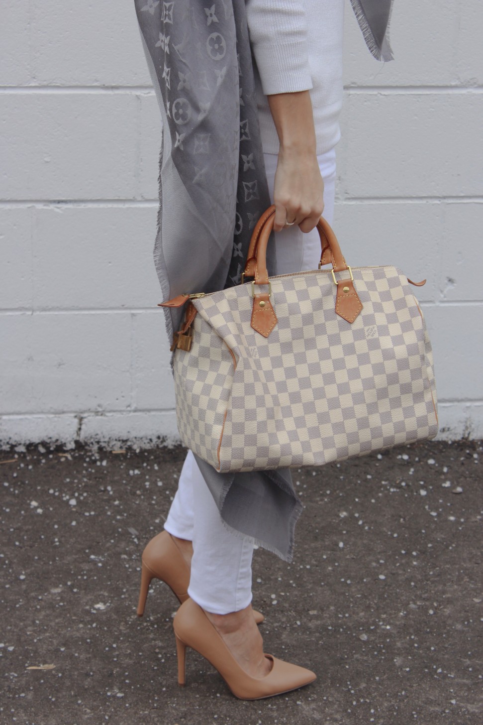 Winter White and Grey + Why I Try to Buy Classic Accessories