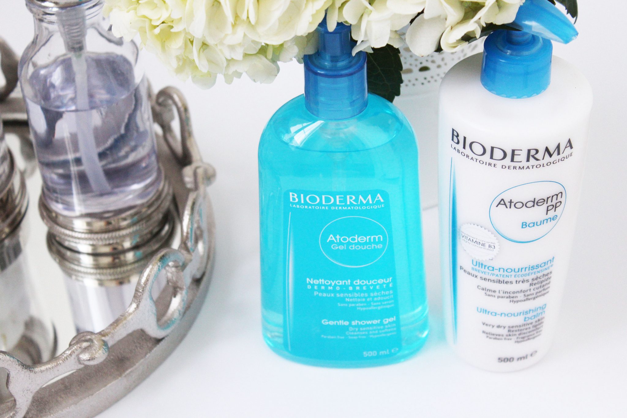 Review of BIODERMA's atoderm gentle shower gel and ultra-nourishing balm