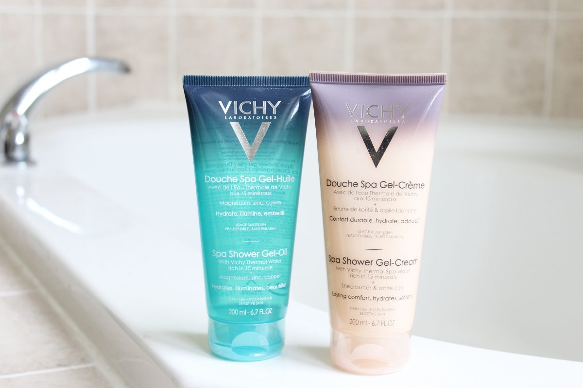 Review of Vichy's Idea Body Spa Shower Gel-Oil and Gel-Cream