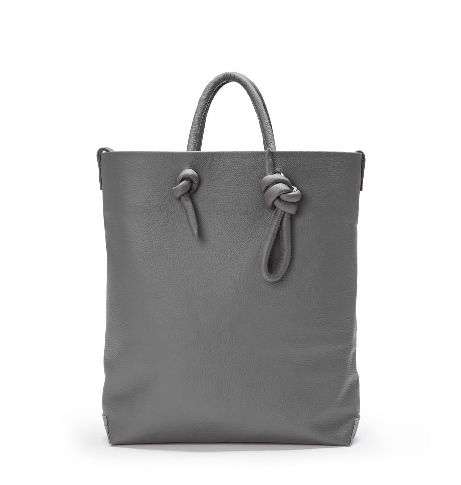 Cindy Cantin - Grey Leather Bag