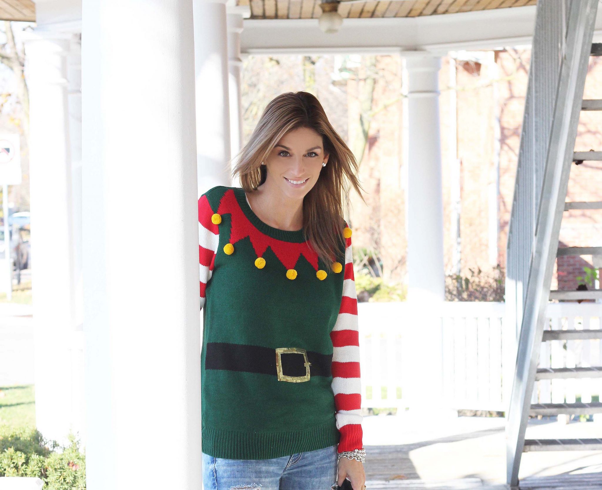Styling the Perfect Ugly Christmas Sweater Look with Walmart