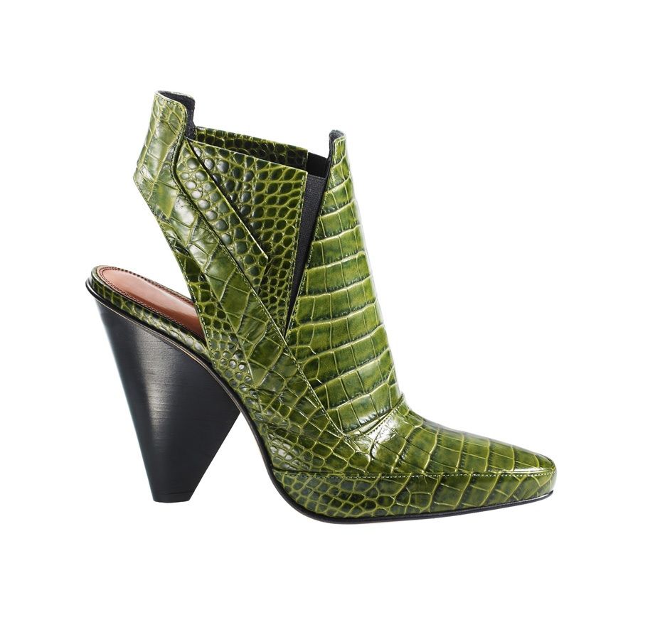  Designer Leather Cutout Booties  $249.99  Compare at $500,  *The Runway at WINNERS