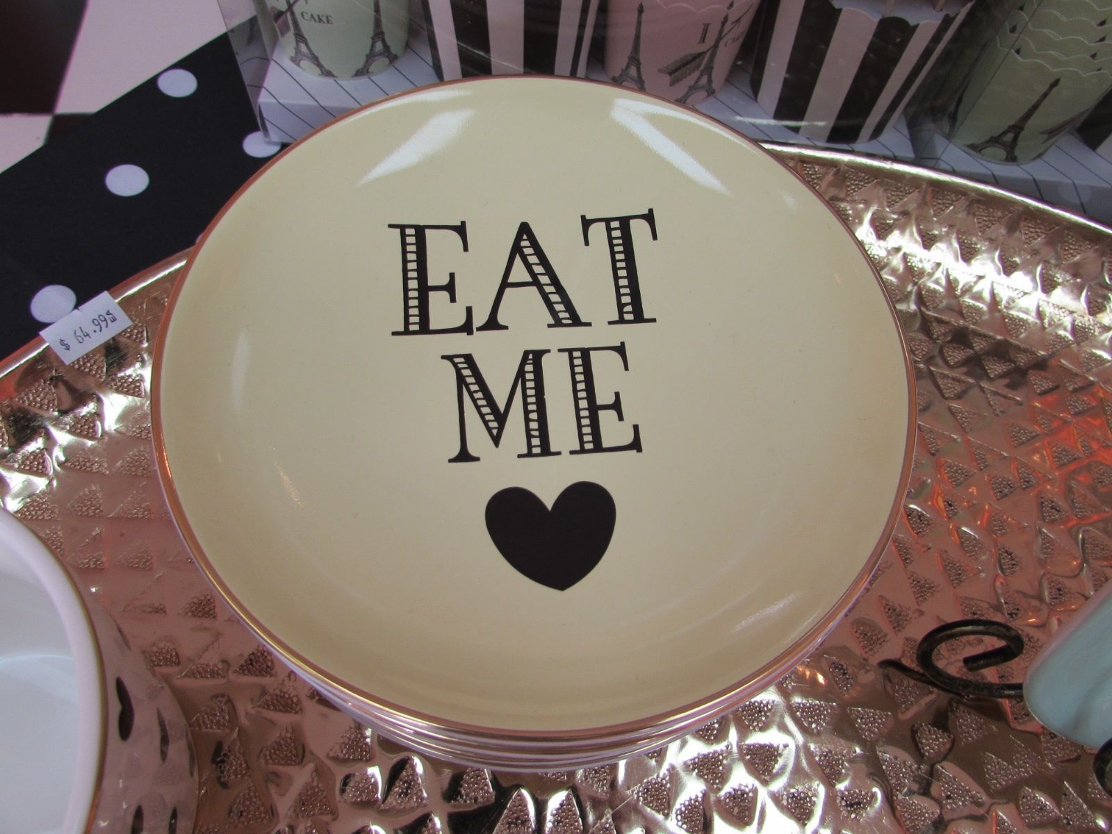 Eat Me Plate, $18.99