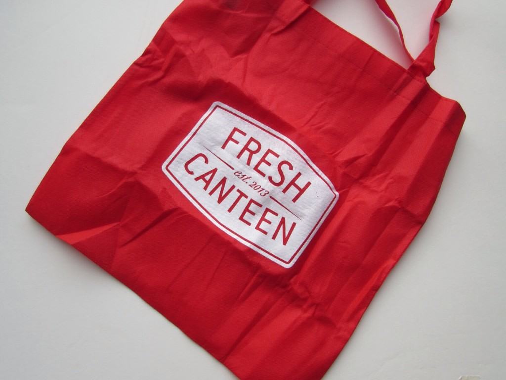 My Dinner Courtesy of Fresh Canteen sparkleshinylove