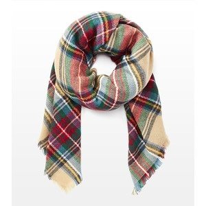 Sparkleshinylove-plaid-blanket-scarf