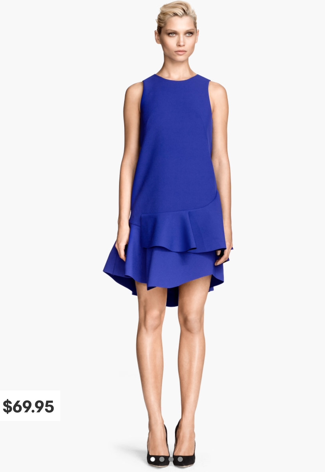 H&M-sleeveless-frilled-dress