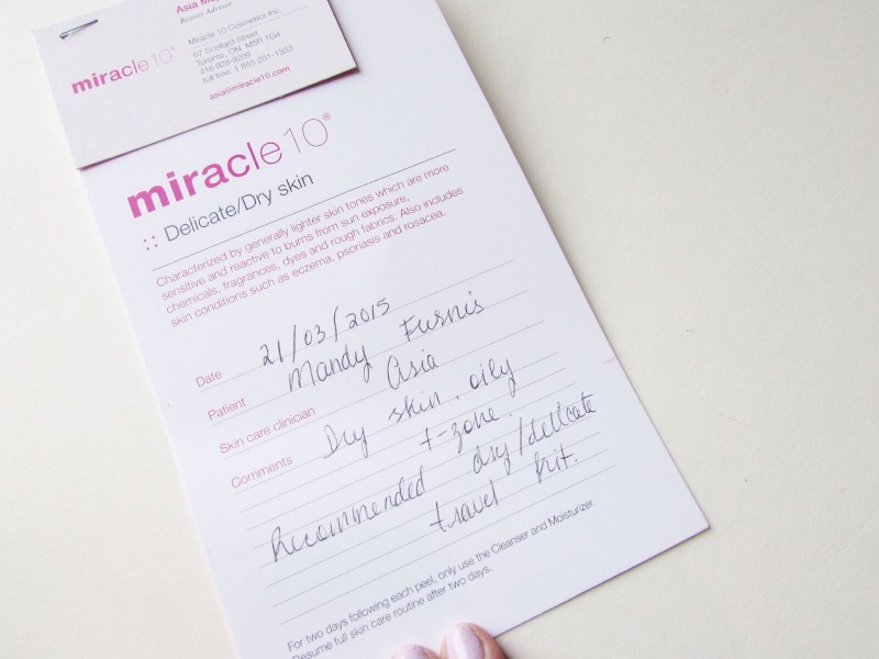 Miracle10 skincare review