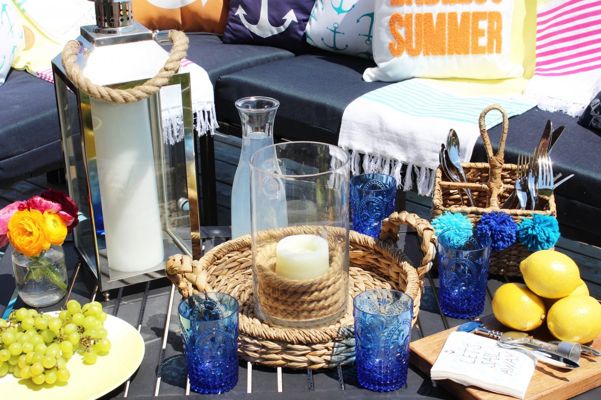 Refreshing My Summer Patio with the Help of Homesense!