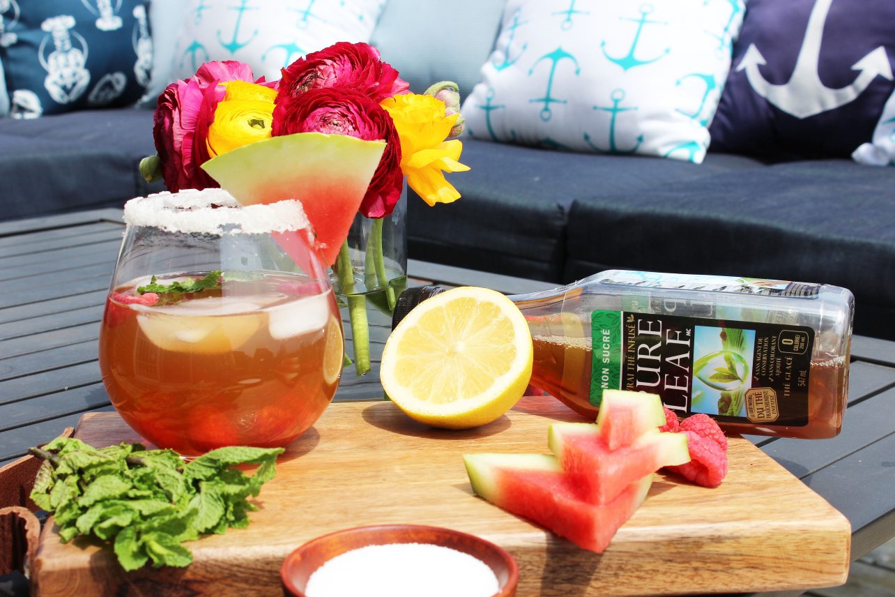 Getting Summer Ready with my Own Pure Leaf Tea Cocktails!
