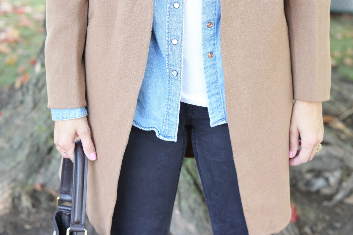 Camel and Chambray
