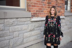 Zara Floral Embroidery Dress sparkleshinylove Mandy Furnis