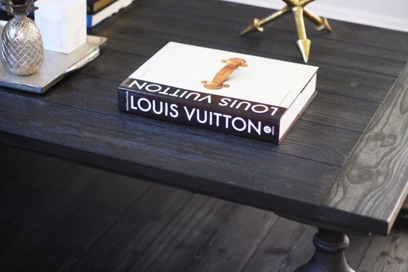 Louis Vuitton Coffee table book home decor