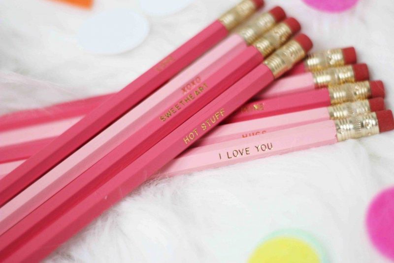 The Penny Paper Co. The Candy Hearts Pencil Set