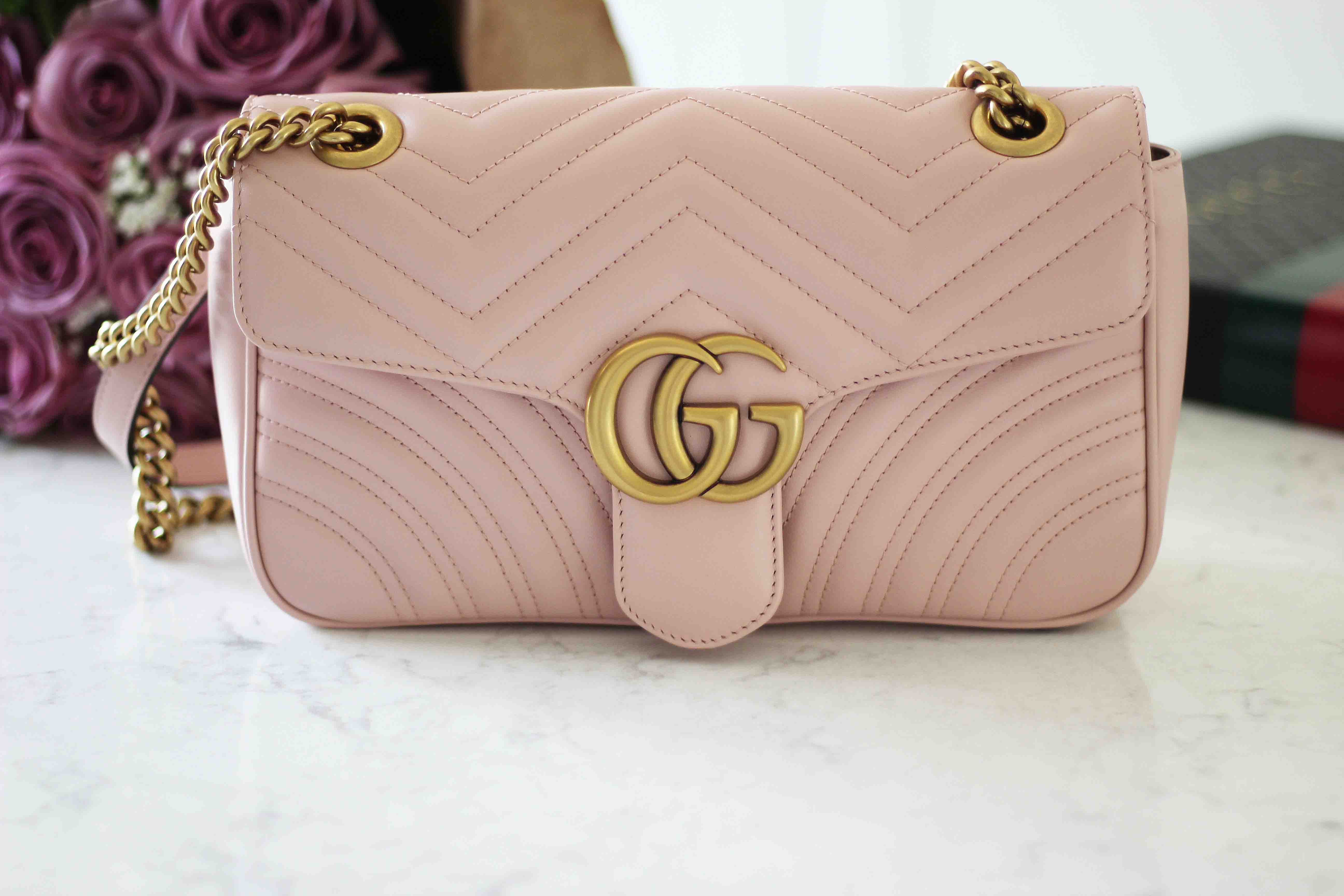 sparkleshinylove Comparing the Gucci GG Matelassé to the Chanel Classic Flap Bag