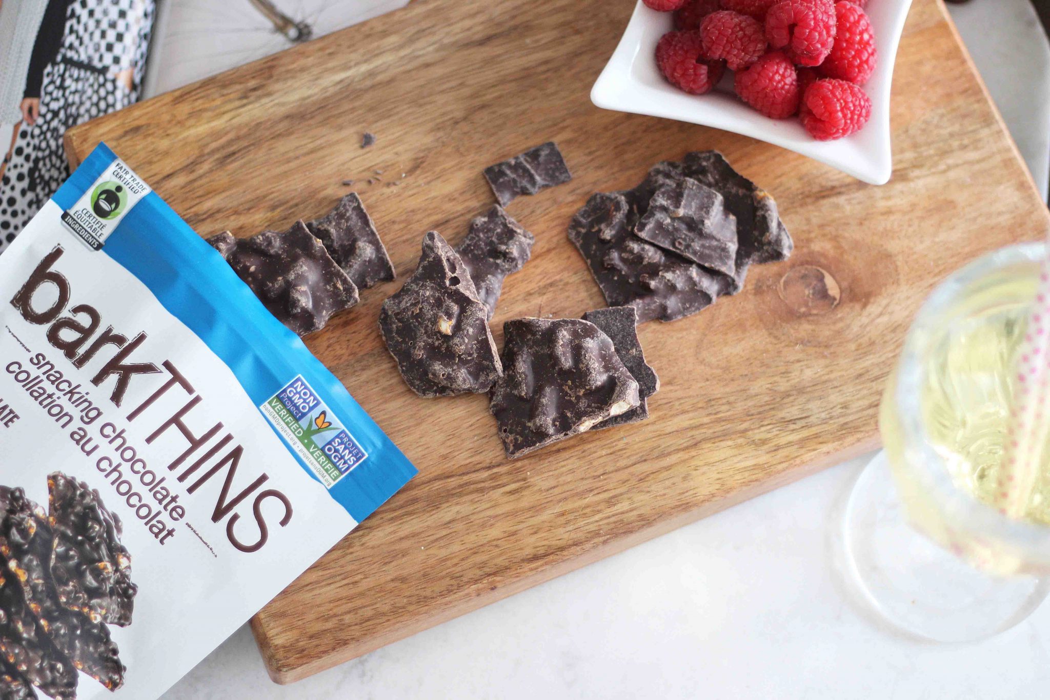 #snackingelevated with BarkThins