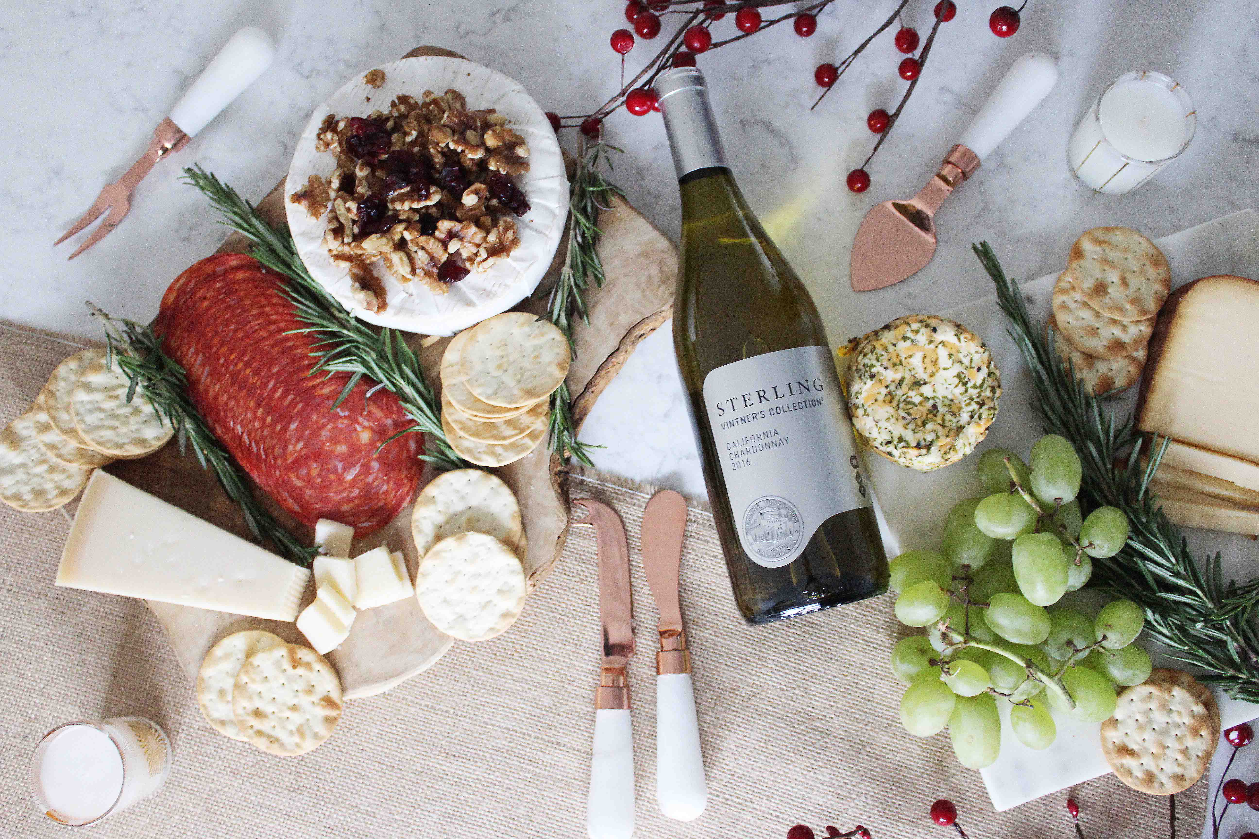 How to create the perfect holiday cheeseboard with sterling wines sparkleshinylove