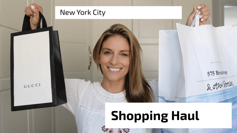 New York City Shopping Haul sparkleshinylove