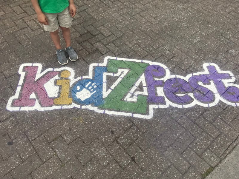 Checking out KidZFest at Canada's Wonderland