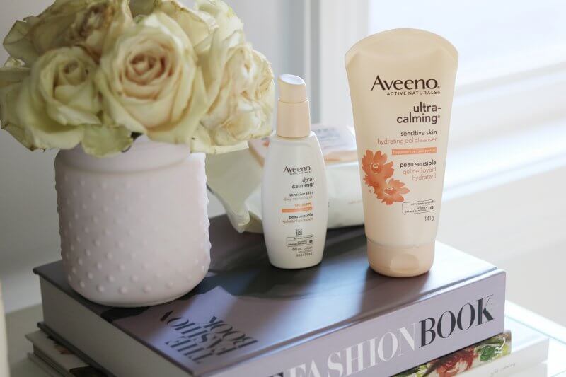 Three Ways To Get Back on Track After Vacation including a review of AVEENO® Ultra-Calming® Hydrating Gel Cleanser