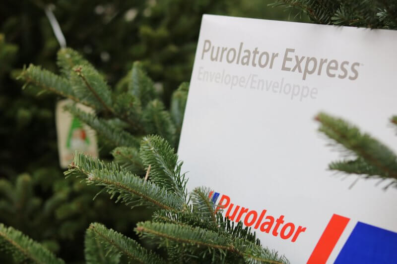 Saving Time this Holiday Season with Purolator's Mobile Quick Stop in Whitby