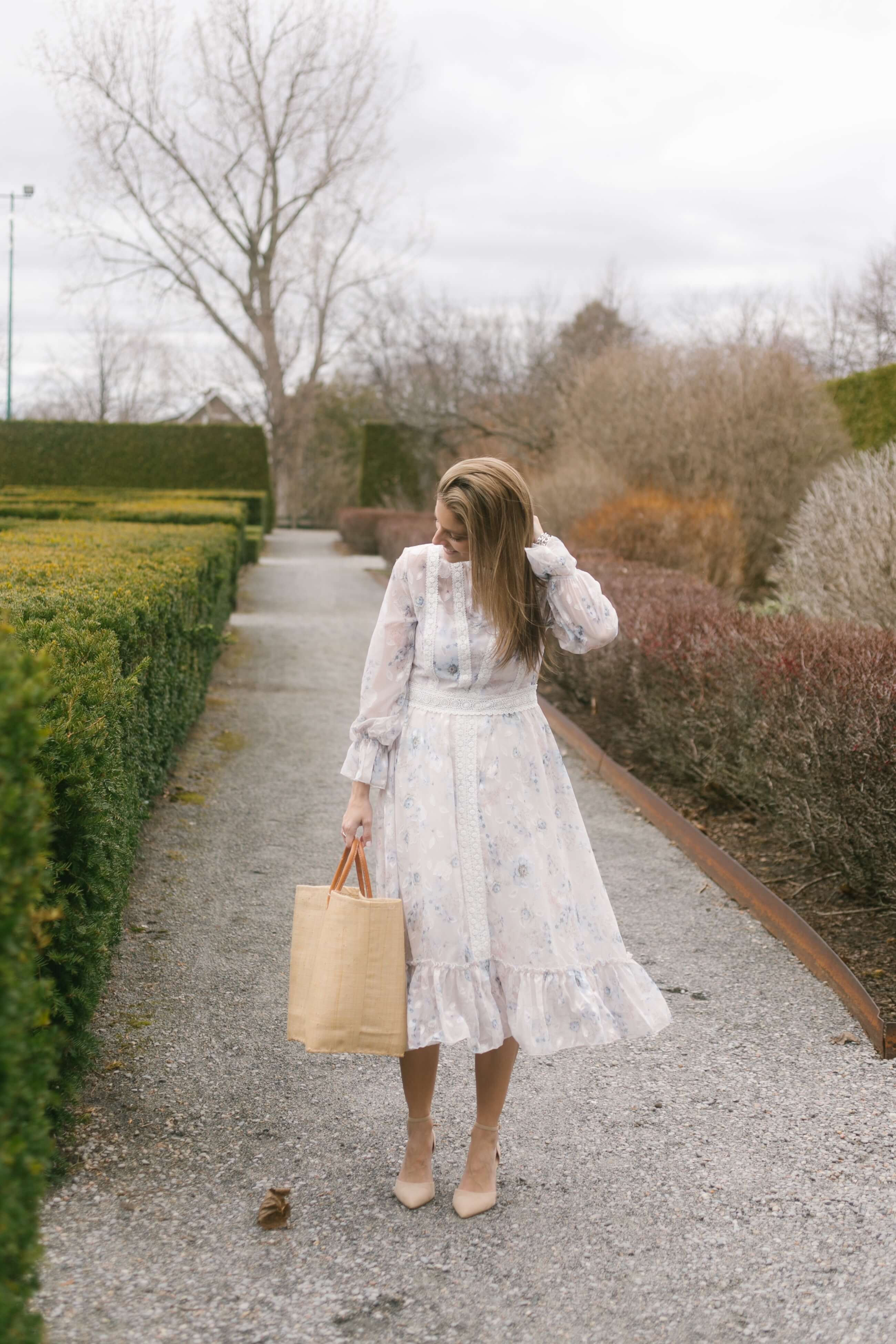 Floral Maxi dress chicwish; spring maxi dress; Mandy Furnis Whitby blogger sparkleshinylove; durham region blogger