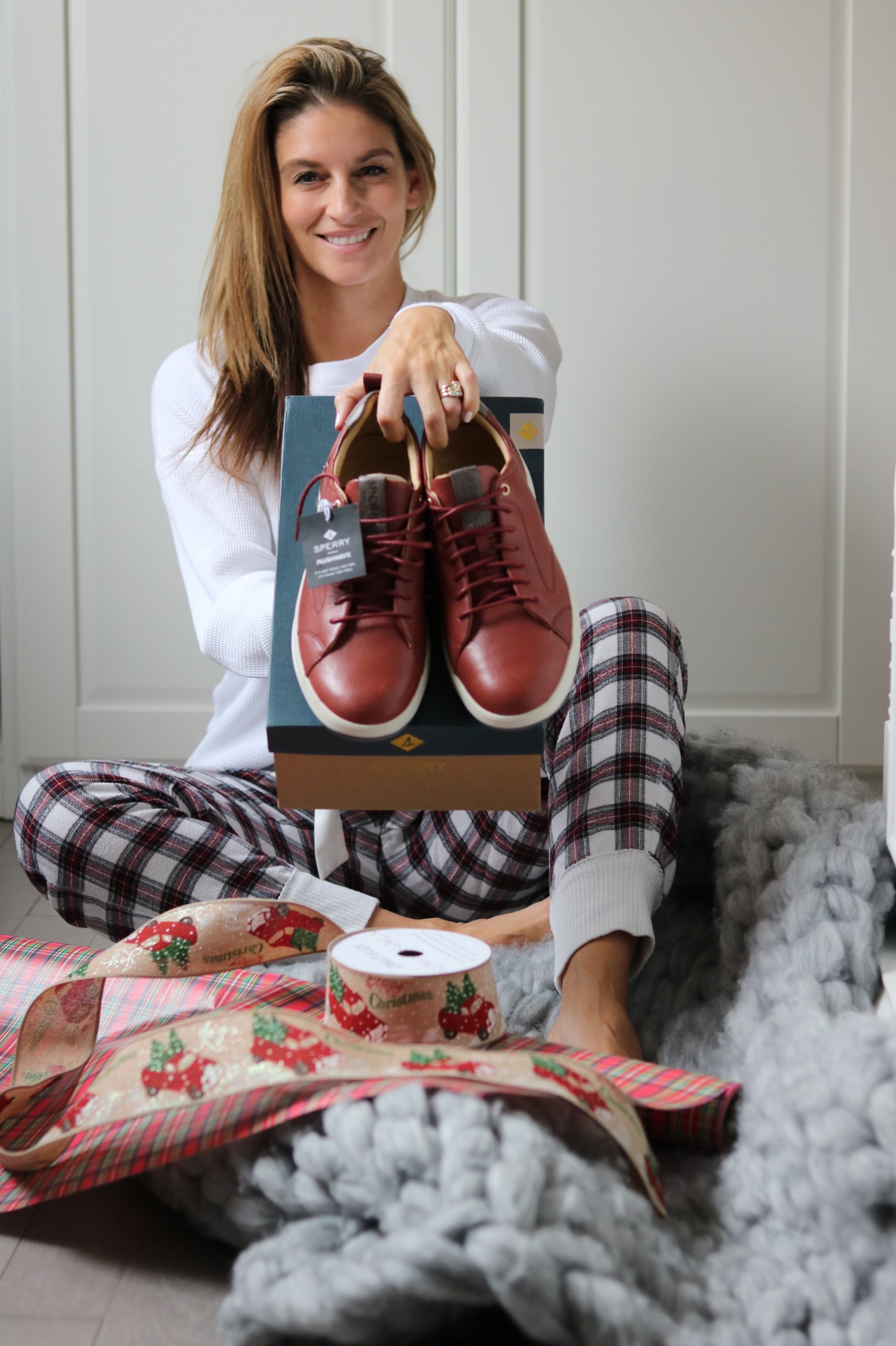 Gifts for the holidays from Sperry; Sperry Alternate Views Gold Cup Richfield PLUSHWAVE Sneaker, Amaretto