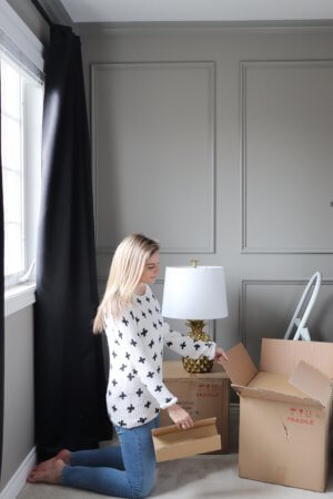 Bedroom Makeover with Wayfair; mandy's furnis sparkleshinylove bedroom makeover