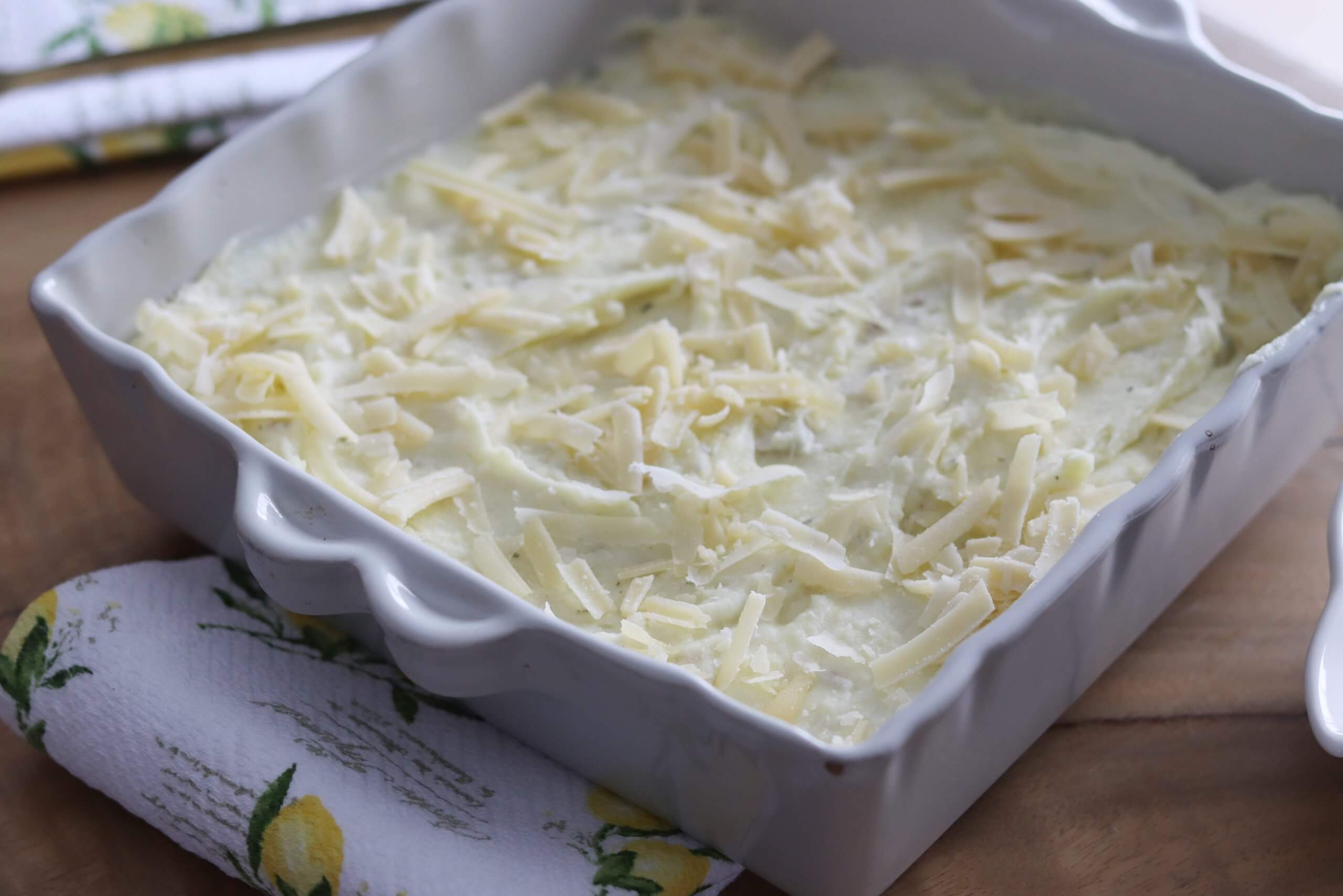 Herb and Garlic Goat Cheese Mashed Potatoes sparkleshinylove