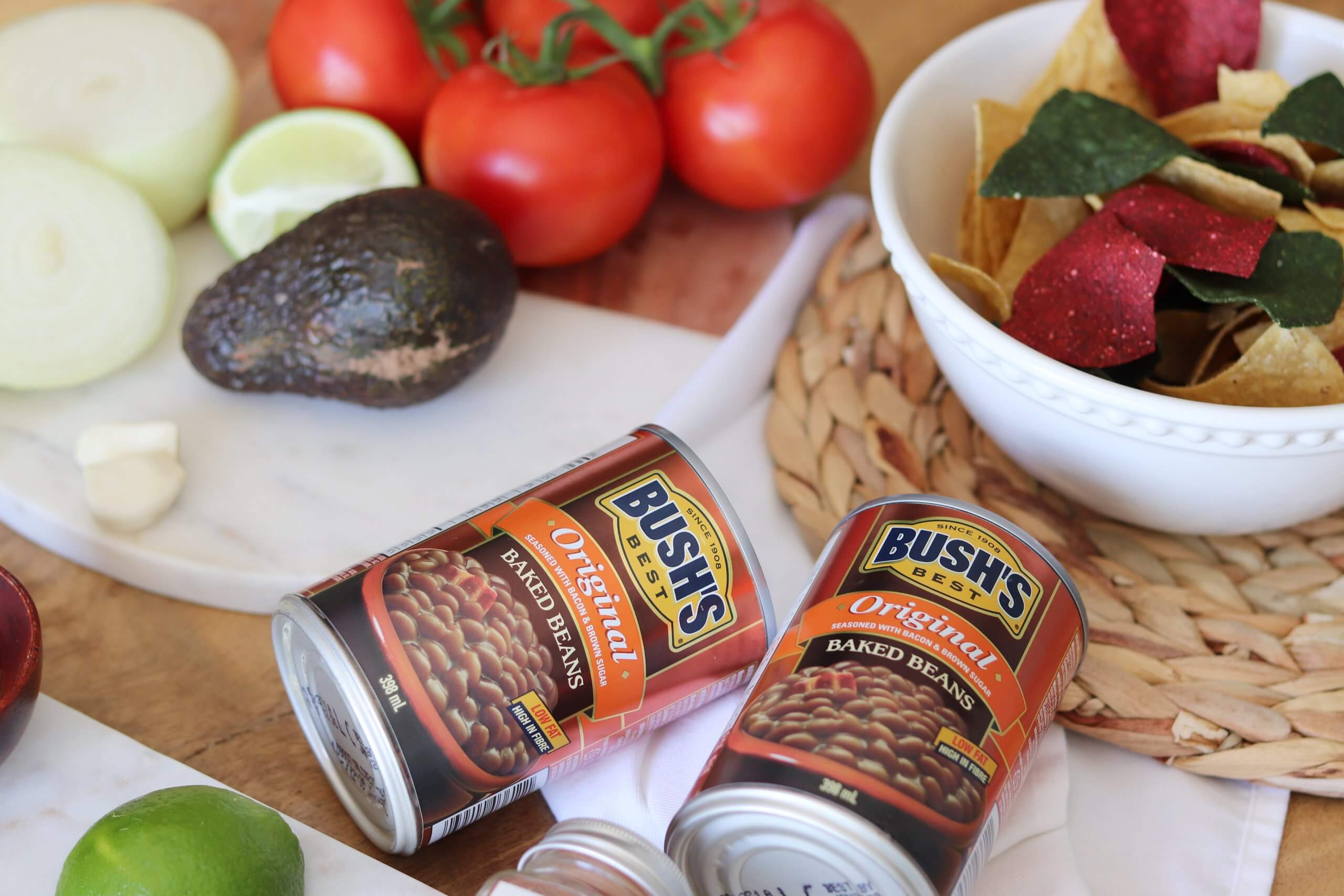 Mexican Bean Bake Starring Bush’s® Original Baked Beans!