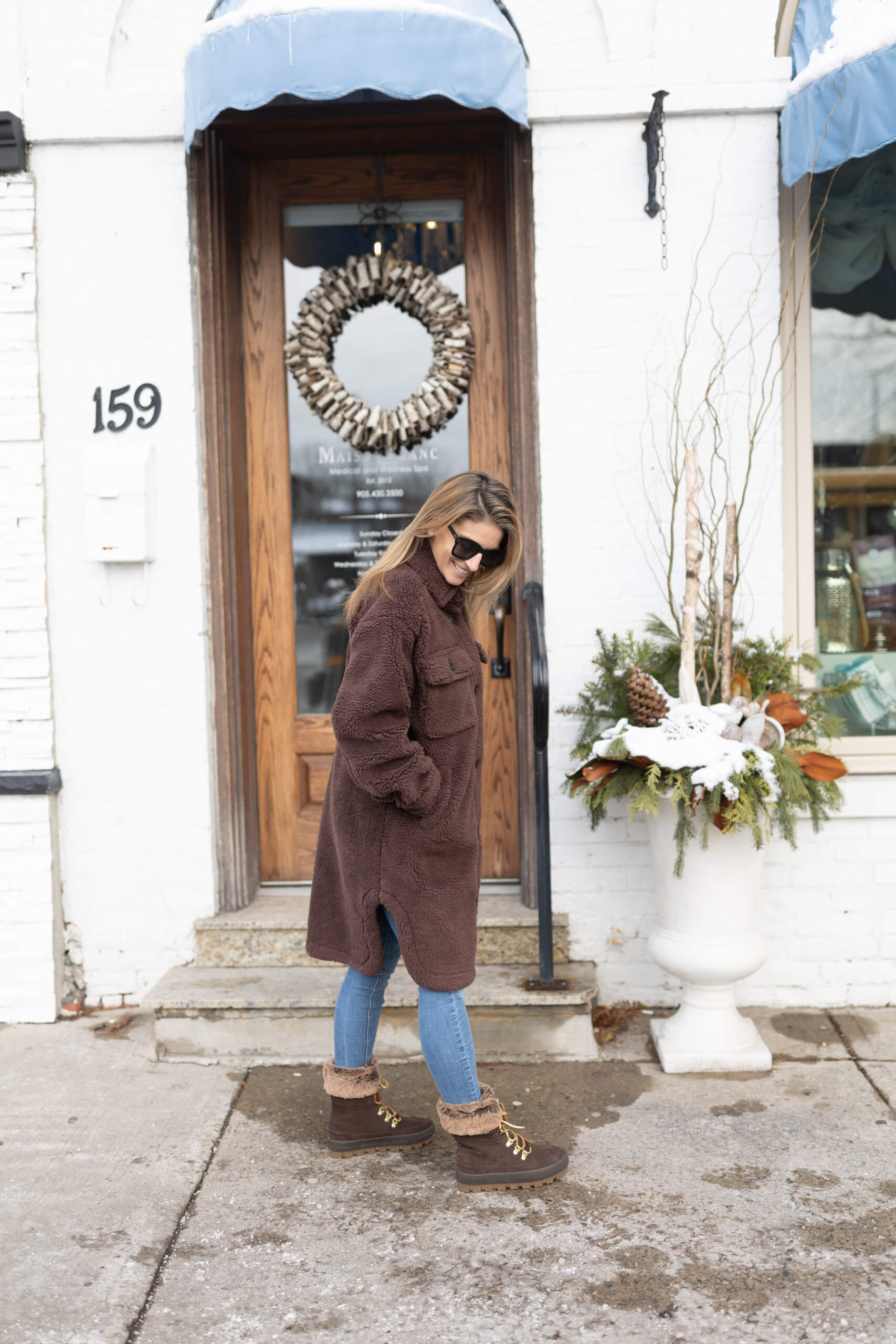 Sperry Torrent Lave up Boot; gap teddy bear coat; sparkleshinylove mandy furnis 