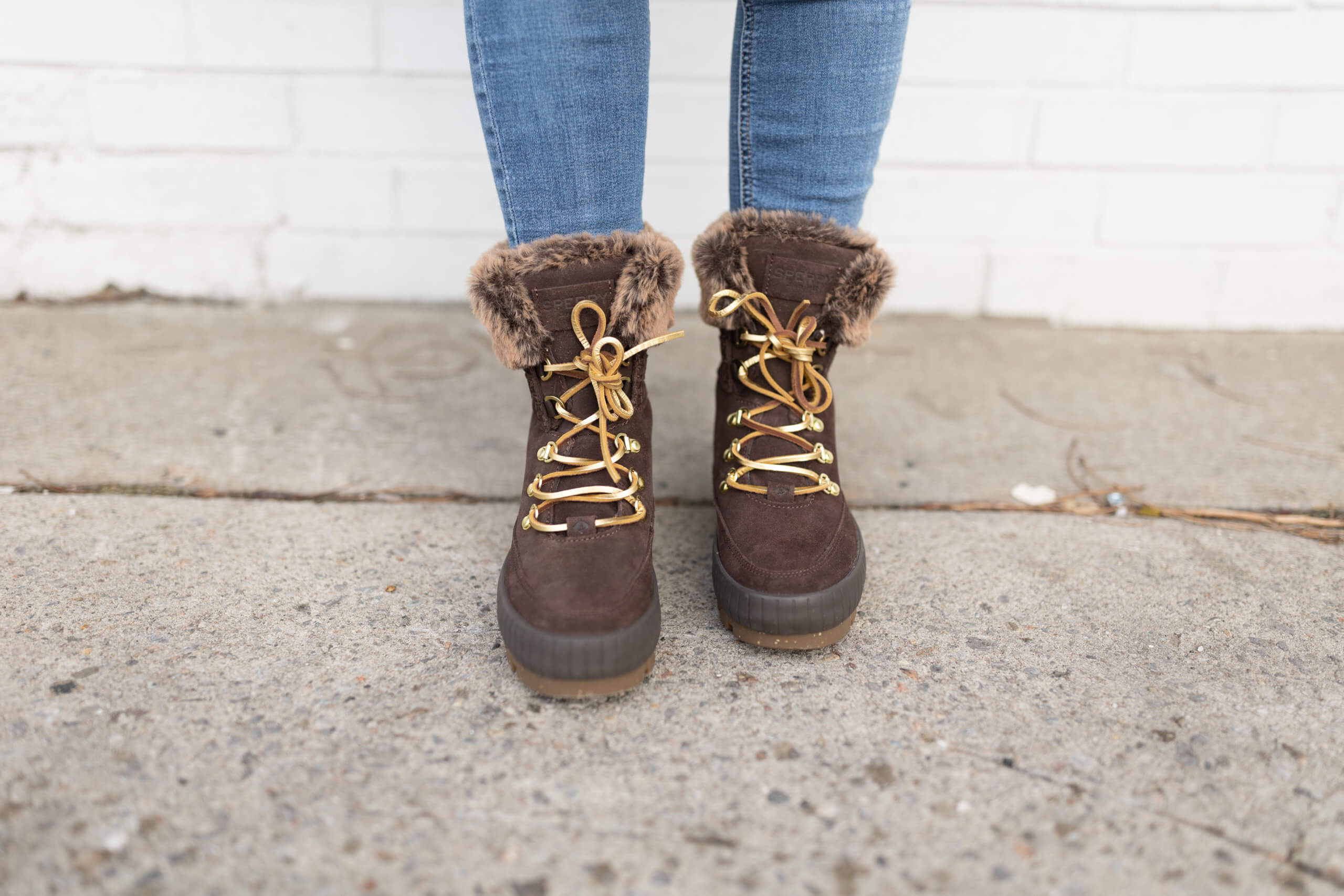 Sperry Torrent Lace up Boot; gap teddy bear coat; sparkleshinylove mandy furnis