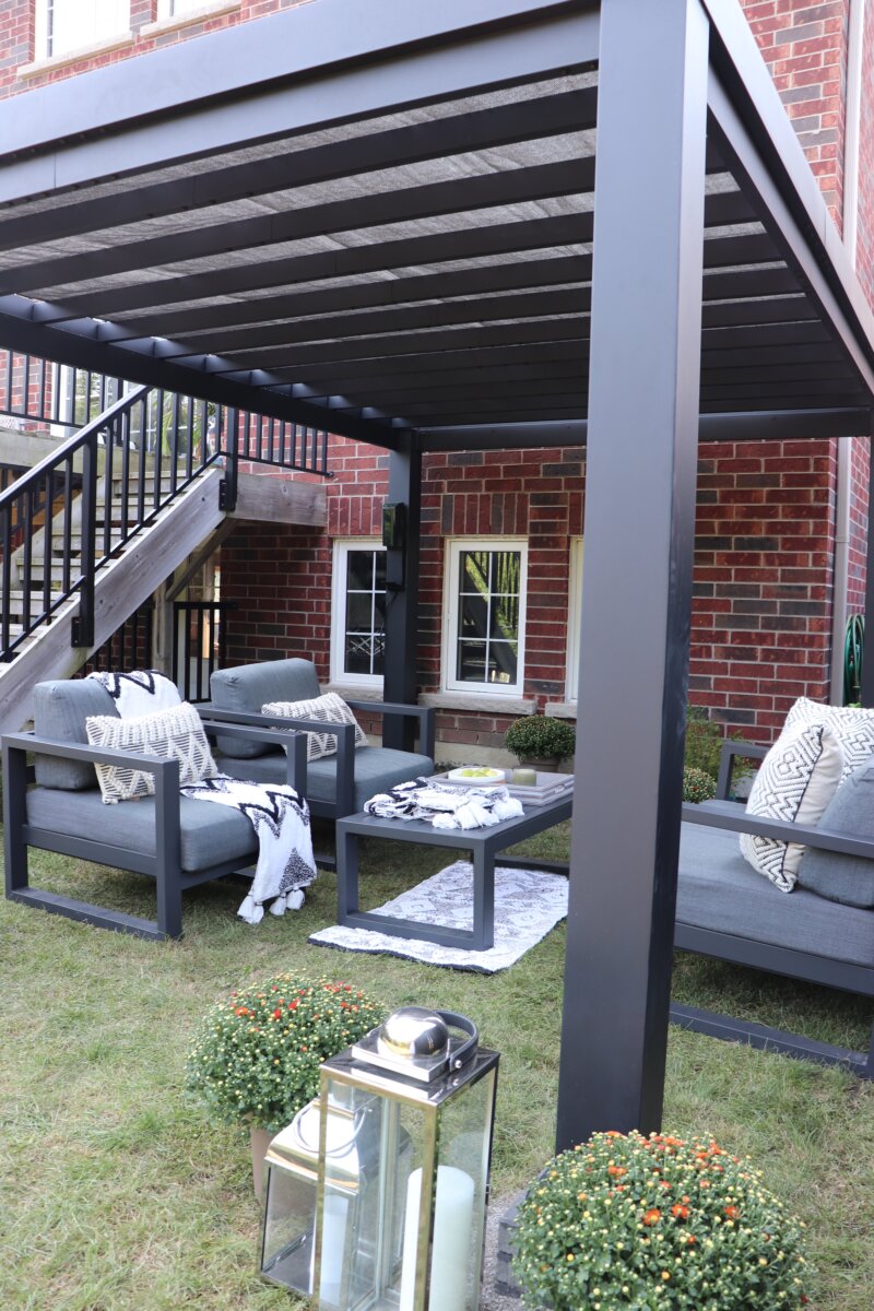 14X10 TRENTON MODERN STEEL PERGOLA Backyard Discovery; sparkleshinylove