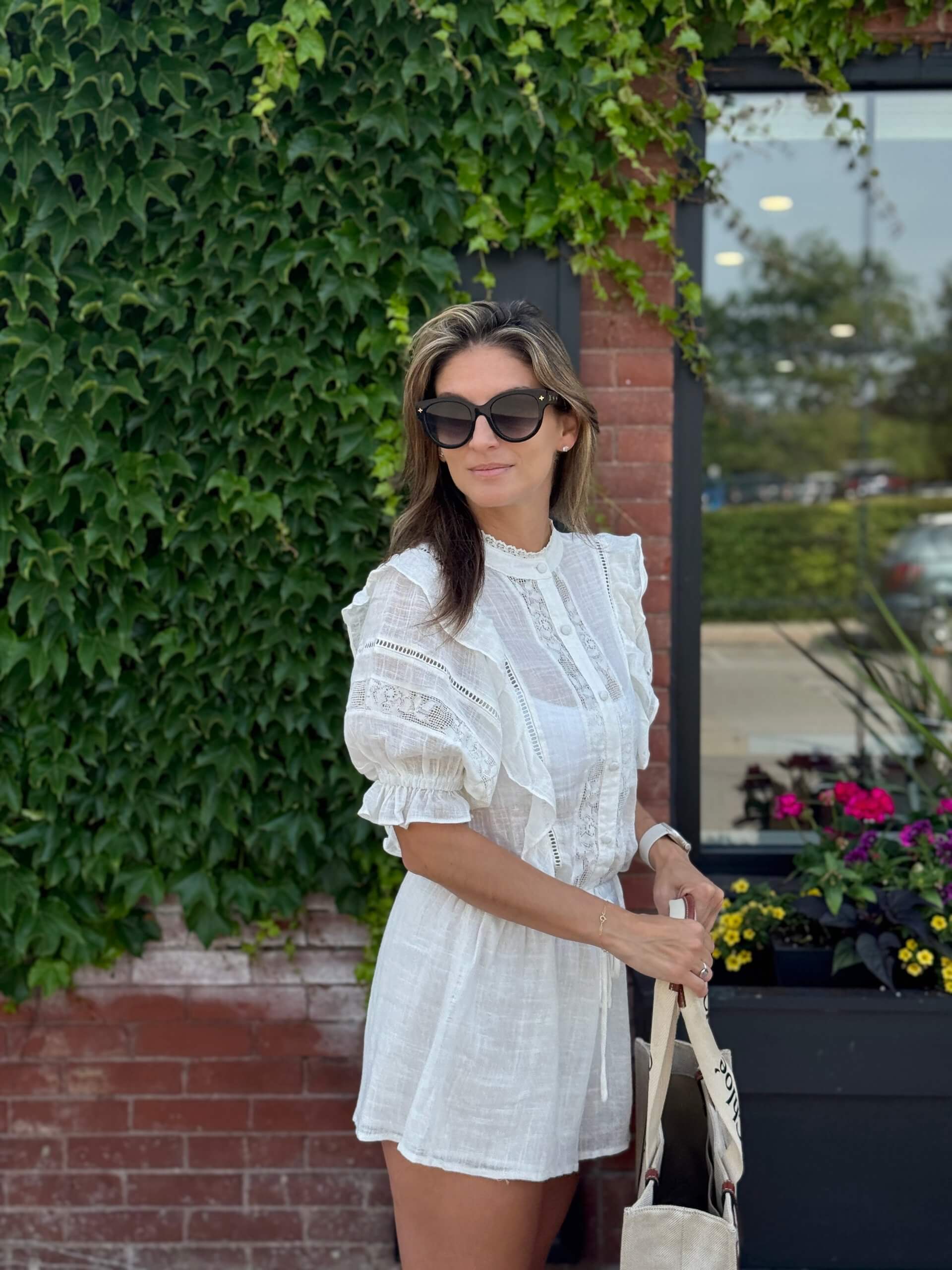 Chicwish romper; summer romper; summer style; Mandy furnis Sparkleshinylove Durham Region blogger