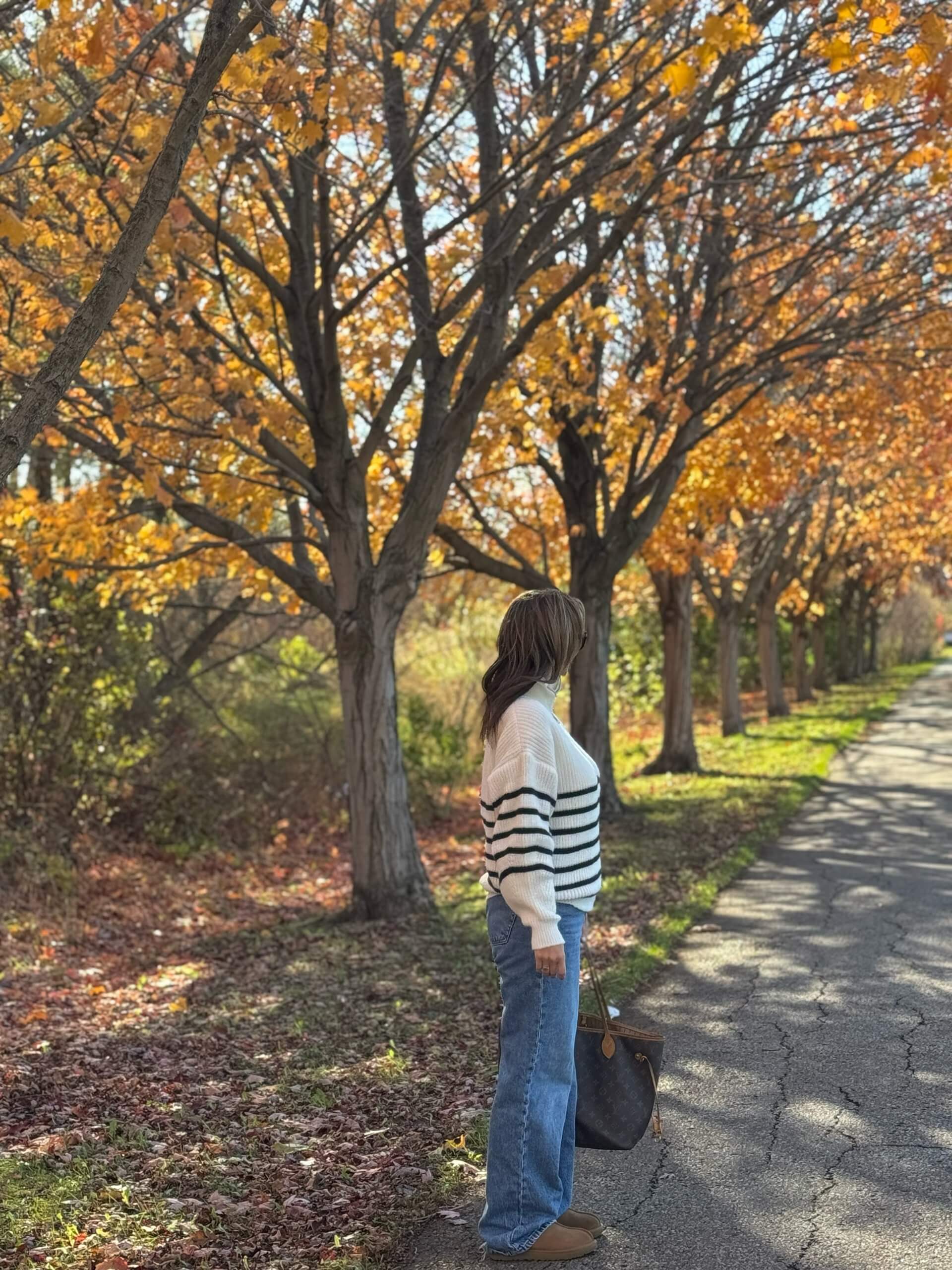 Nautical quarter zip sweater chicwish; chicwish nautical sweater; durham region blogger Mandy Furnis