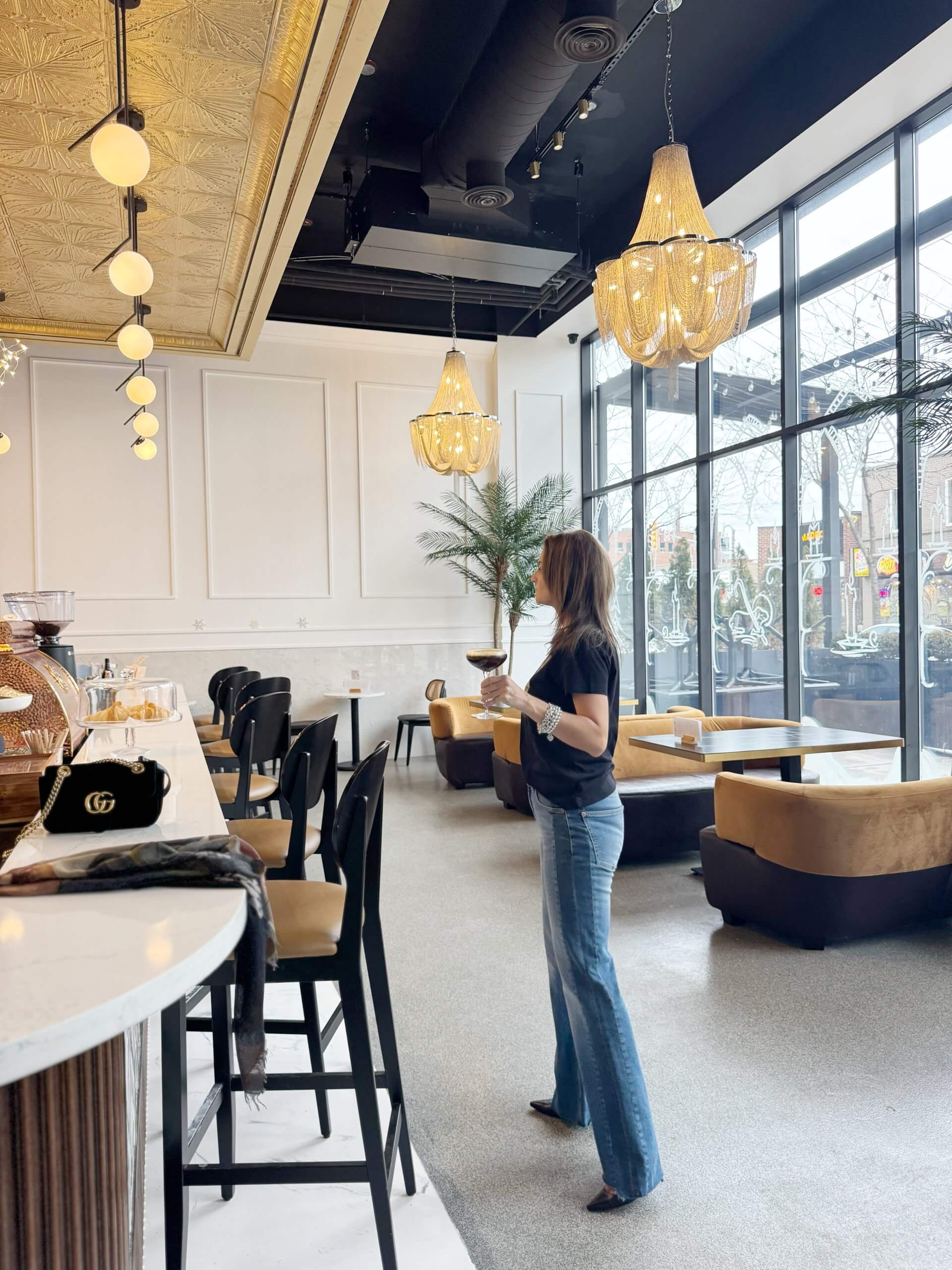 Garbo's Winter Look Jeans and T-Shirt; Garbos Boutique Ajax; durham region shopping